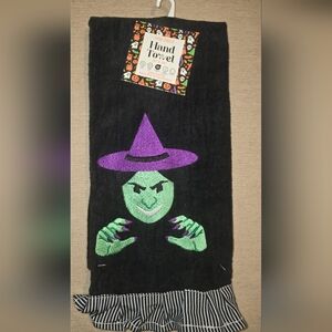 Wicked Witch Halloween Kitchen Towel NWT
